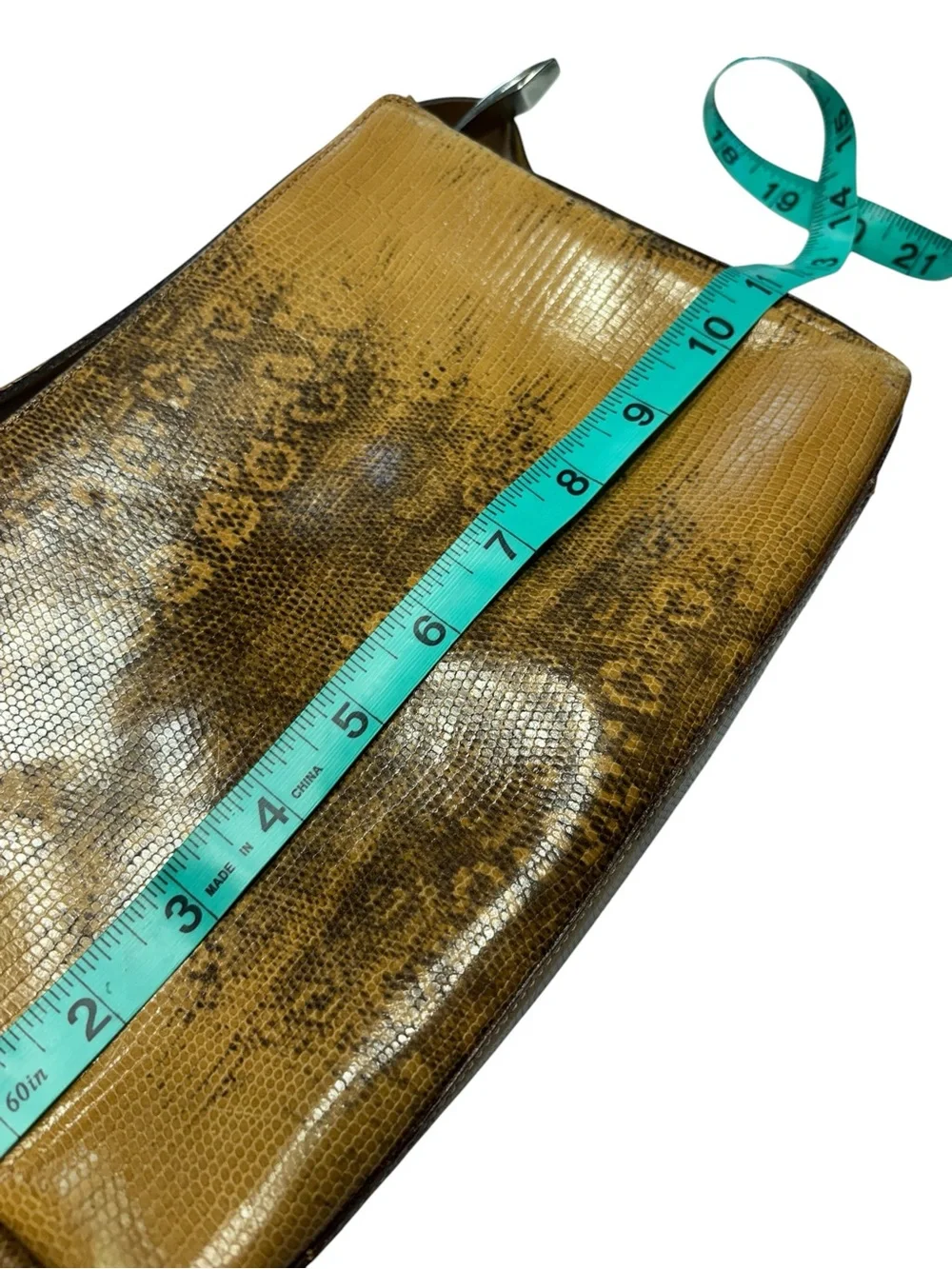 Francesco Biasia textured snake